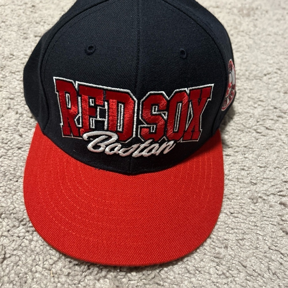 Vintage Boston Red Sox Word Mark Hat Green UV